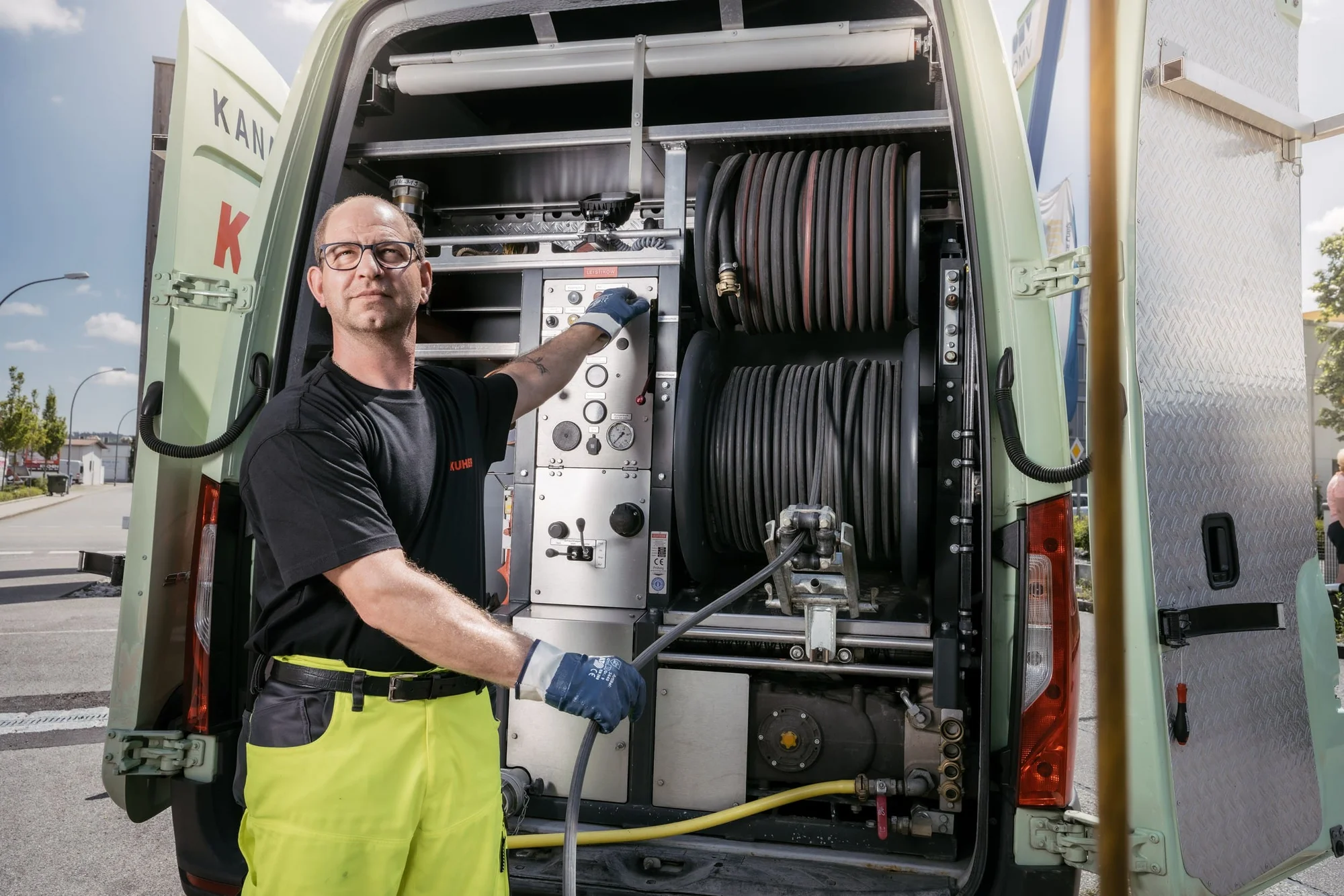 Kanalreinigung in Rieden mit moderner Technik